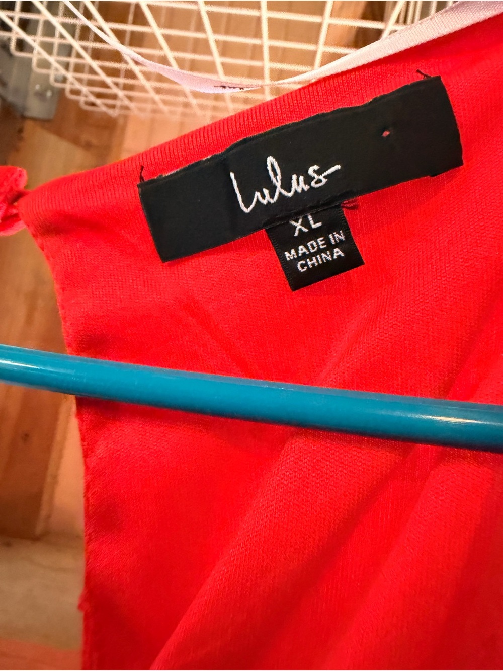 Lulu's Red Ruffle Wrap Mini Dress - Picture 3 of 3
